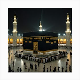 Kaaba Canvas Print