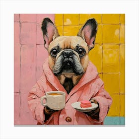 Leisure Frenchie Morning 9 Lienzo