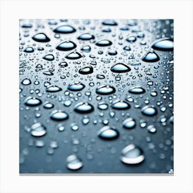 Water Droplets 11 Canvas Print