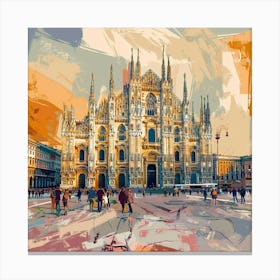 Milan Cathedral Canvas Print