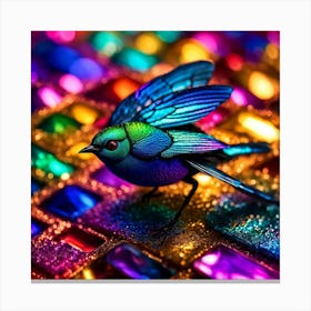 Colorful Bird Canvas Print