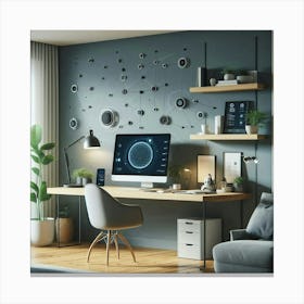 Home Office 22 Canvas Print