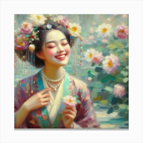 Chinese Woman Canvas Print