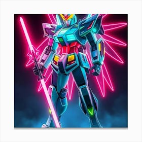 Gundam 05 Canvas Print