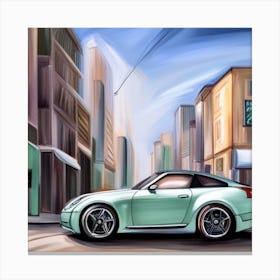 Nissan Car Canvas Print