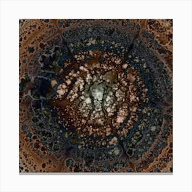 Alcohol Ink Light In Space 1 Canvas Print