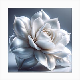 White Flower 5 Canvas Print