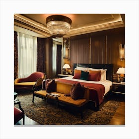 Hotel Room 3 Canvas Print