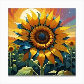 Sunflower 36 Canvas Print