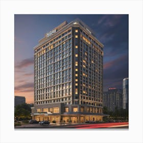 Hilton Canvas Print