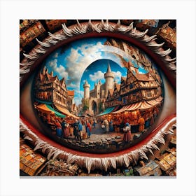 Eye Of The World2 Canvas Print