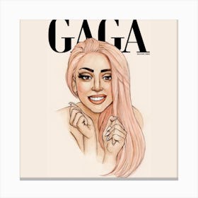 Gaga Canvas Print