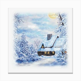 Winter Scene Canvas Print