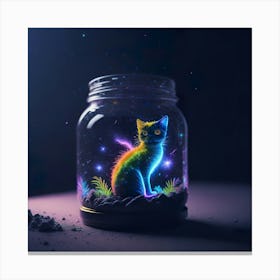 Cat Galaxy (151) Canvas Print