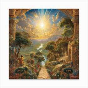 Garden Of Eden Canvas Print