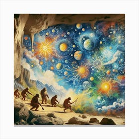 Cave Of The Ancients Canvas Print
