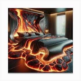 Lava Bed Canvas Print