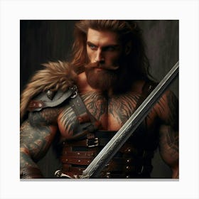 Viking Warrior 1 Canvas Print