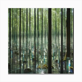 Silica forest Canvas Print