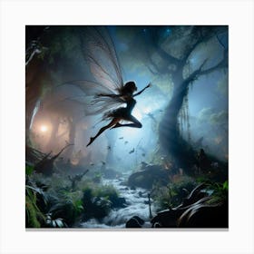 Flying Fairy Canvas Print