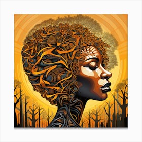 Afrofuturism 106 Canvas Print