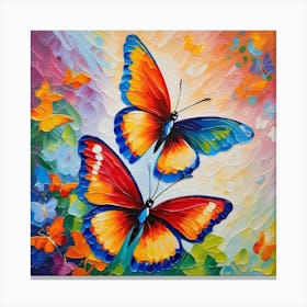 Butterfly Painting 61 Canvas Print