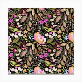 Floral Pattern 2 Canvas Print