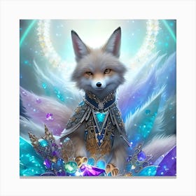 Fairy Fox 5 Canvas Print