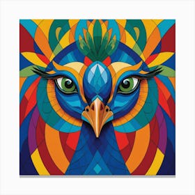 Peacock 18 Canvas Print