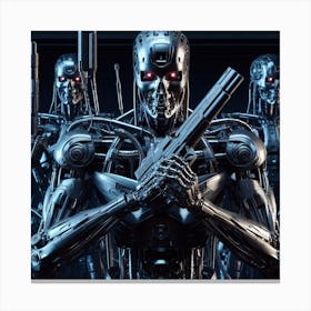 Terminator 2 Canvas Print