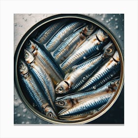 Sardines In A Can Canvas Print