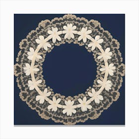 Lace Doily Canvas Print