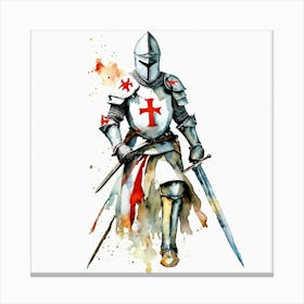 Knight Templar 6 Canvas Print