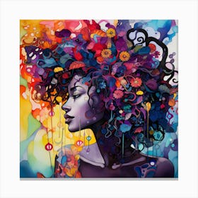 Afrofuturism 55 Canvas Print