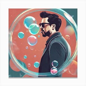 Soap Bubbles Canvas Print