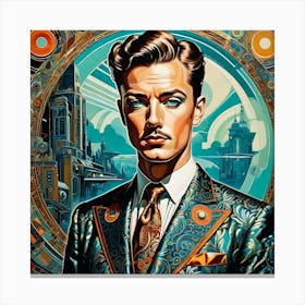 Man In A Suit 1 Canvas Print