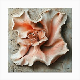 'Pink Flower' Canvas Print