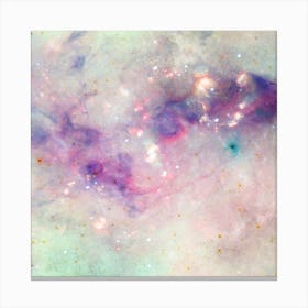 The Colors Of The Galaxy Square Canvas Print