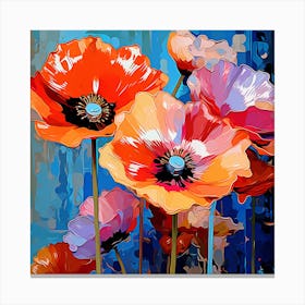 Poppies 32 Canvas Print