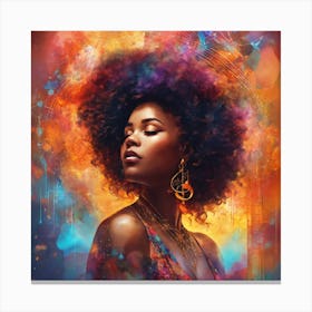 Afro-Futurism 2 Canvas Print
