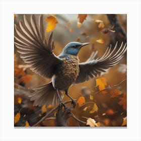 Bird In Flight 3 Canvas Print