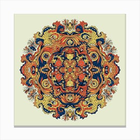 Russian Mandala Leinwandbild