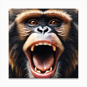 Chimpanzee 8 Canvas Print