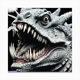 Dragon'S Head Canvas Print