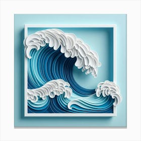 Paper Art Canvas Print