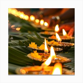 Diwali Lights 8 Canvas Print