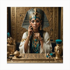 Egyptian Queen 13 Canvas Print