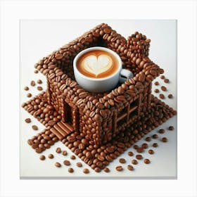 Coffee House 3 Canvas Print