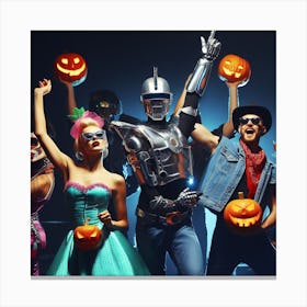 Halloween Party13 Canvas Print