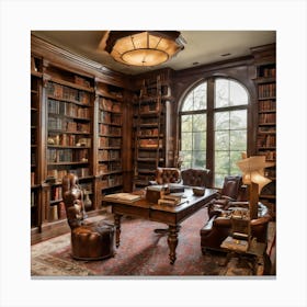 Library 9 Canvas Print